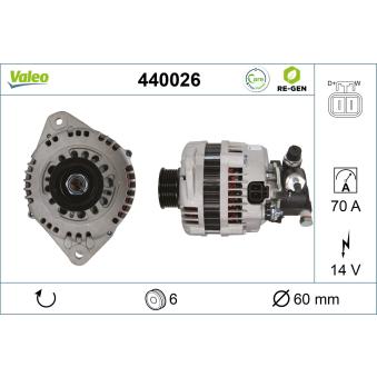 Alternateur VALEO OEM 8971891120