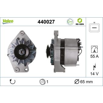 Alternateur VALEO OEM 036903025