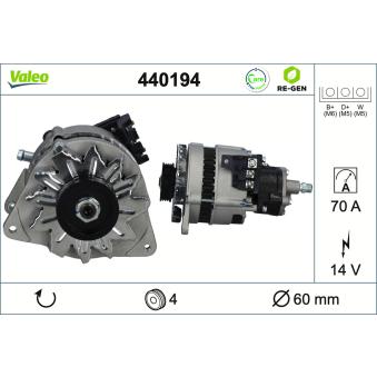 Alternateur VALEO OEM 954F10K359AA Alternateur VALEO OEM 954F10K359AA