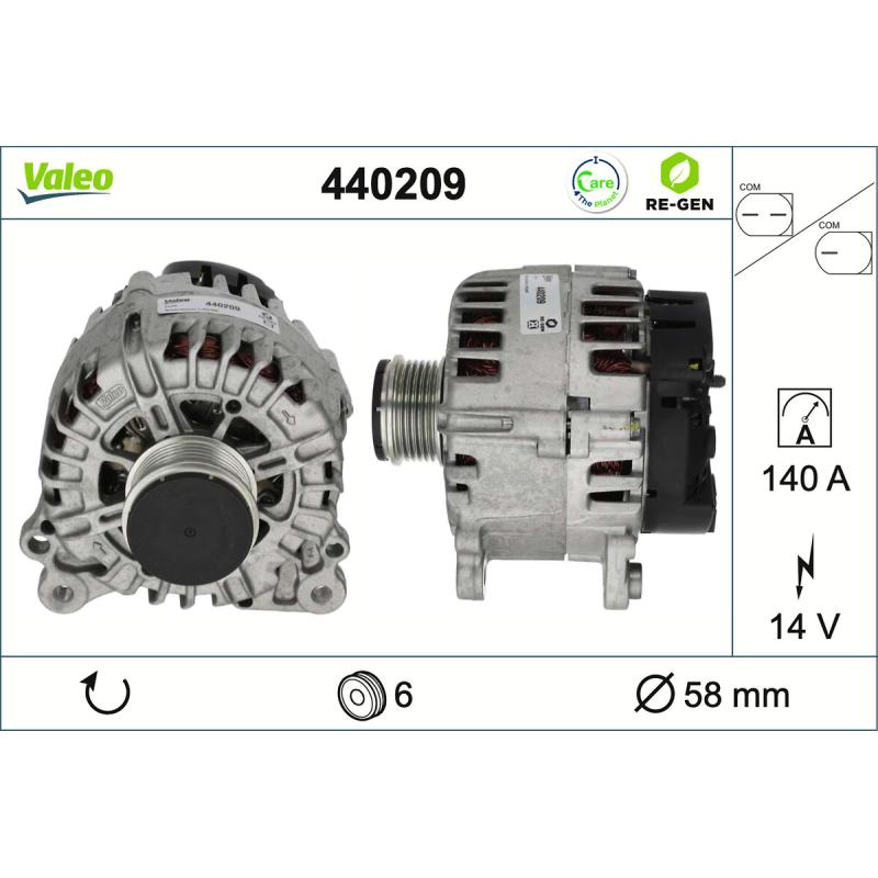 Alternateur VALEO 440209 - Visuel 1