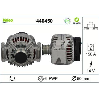 Alternateur VALEO OEM 0111547002