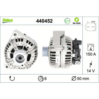Alternateur VALEO OEM A0131548202