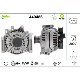 Alternateur VALEO OEM A0131540002