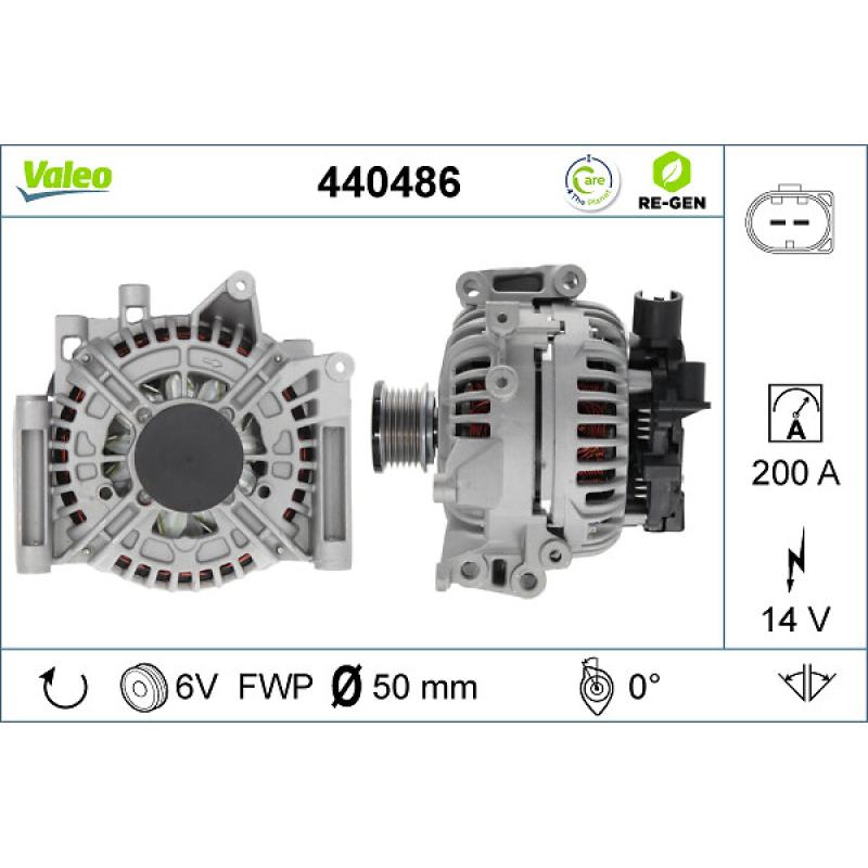 Alternateur VALEO 440486 - Visuel 1
