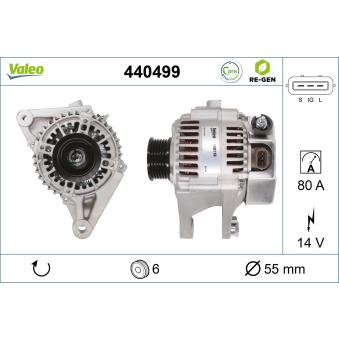 Alternateur VALEO OEM 2706022200