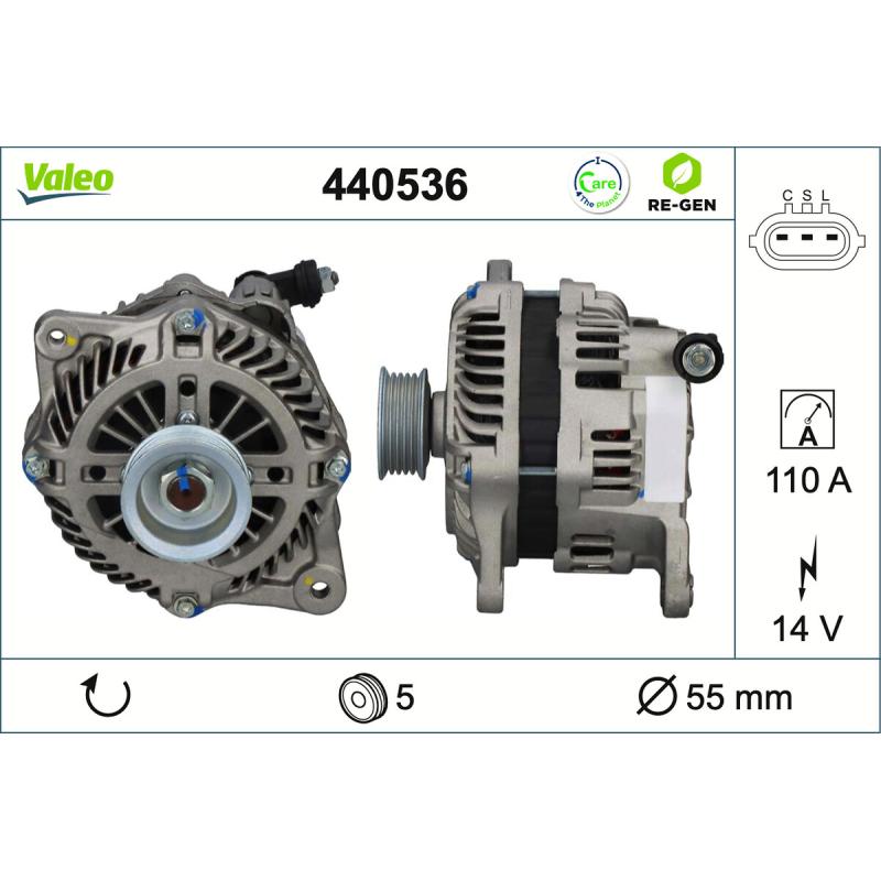 Alternateur VALEO 440536 - Visuel 1