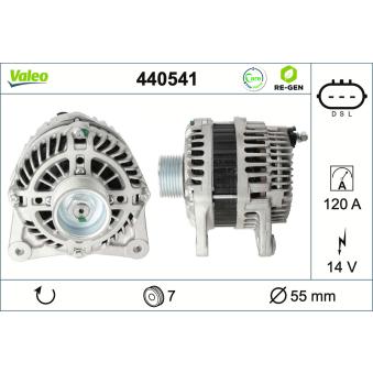 Alternateur VALEO OEM 23100BC400