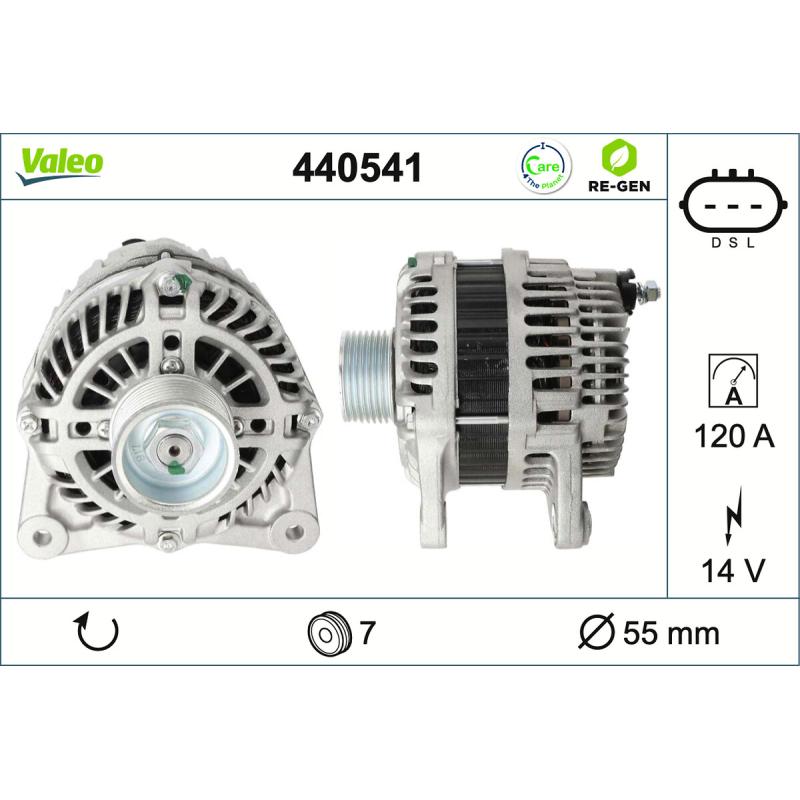 Alternateur VALEO 440541 - Visuel 1
