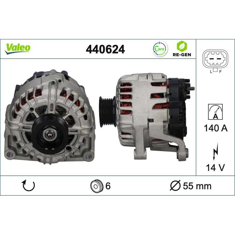 Alternateur VALEO 440624 - Visuel 1