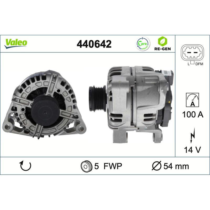 Alternateur VALEO 440642 - Visuel 1