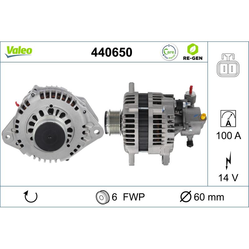 Alternateur VALEO 440650 - Visuel 1