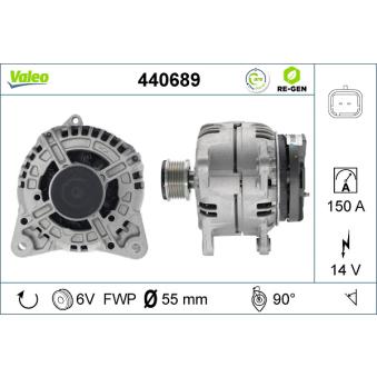 Alternateur VALEO OEM 8200728292