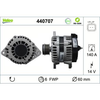 Alternateur VALEO OEM 6204275