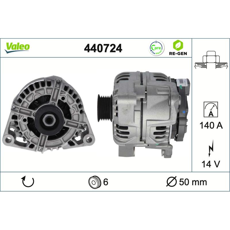 Alternateur VALEO 440724 - Visuel 1
