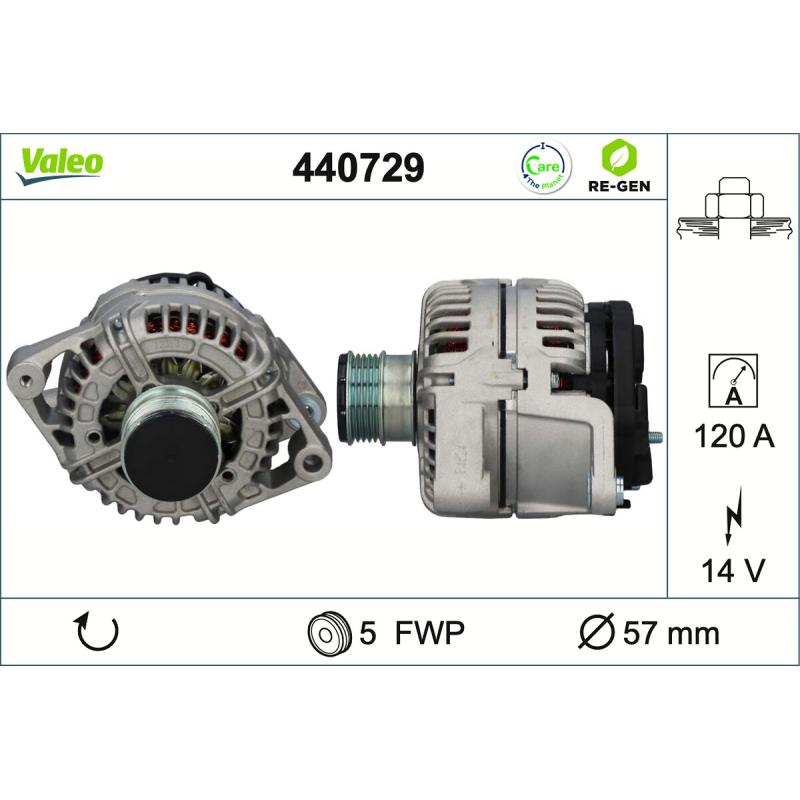 Alternateur VALEO 440729 - Visuel 1