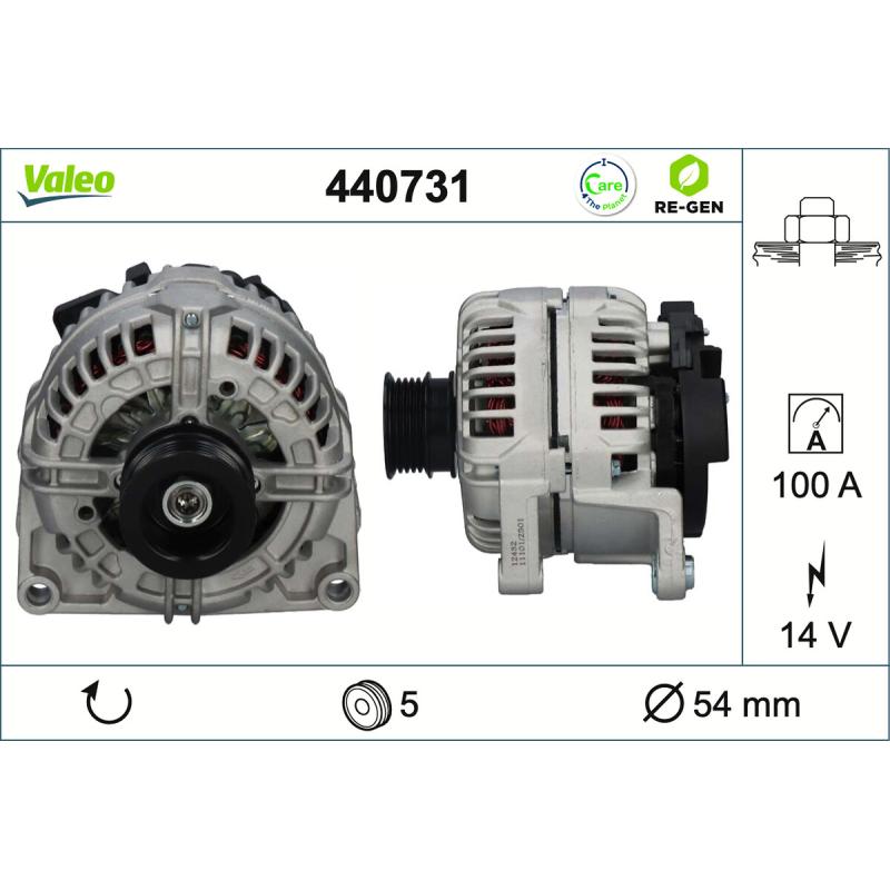 Alternateur VALEO 440731 - Visuel 1