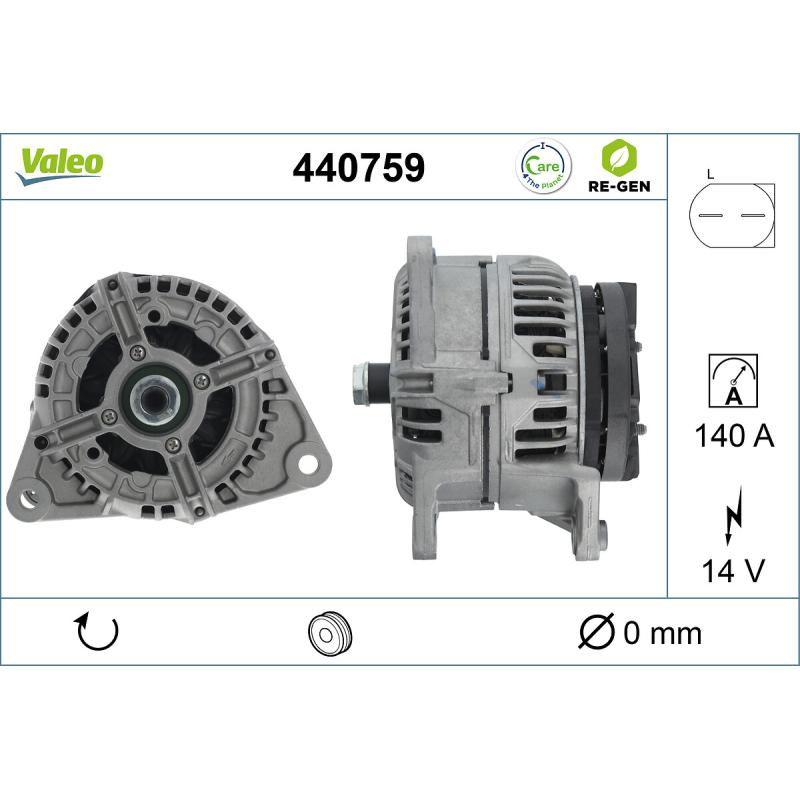 Alternateur VALEO 440759 - Visuel 1