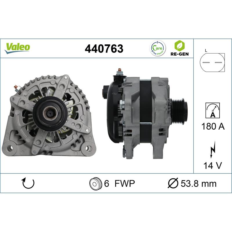Alternateur VALEO 440763 - Visuel 1