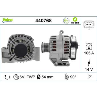 Alternateur VALEO OEM 6204283