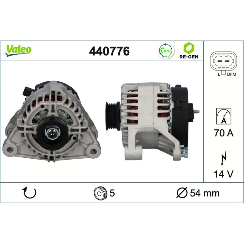 Alternateur VALEO 440776 - Visuel 1