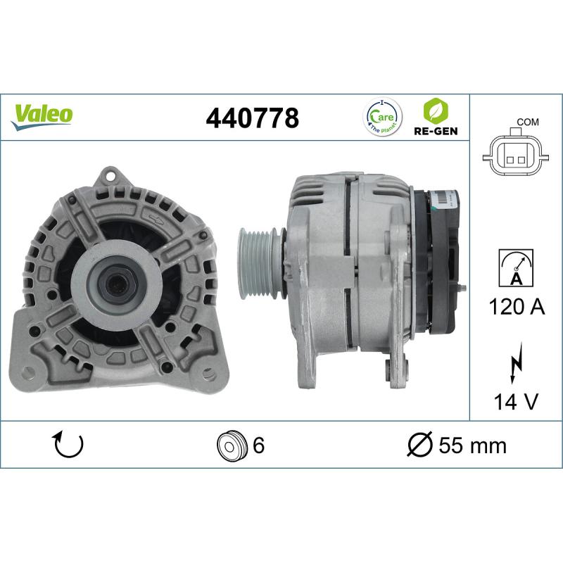 Alternateur VALEO 440778 - Visuel 1