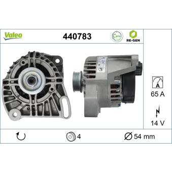Alternateur VALEO OEM 46843093