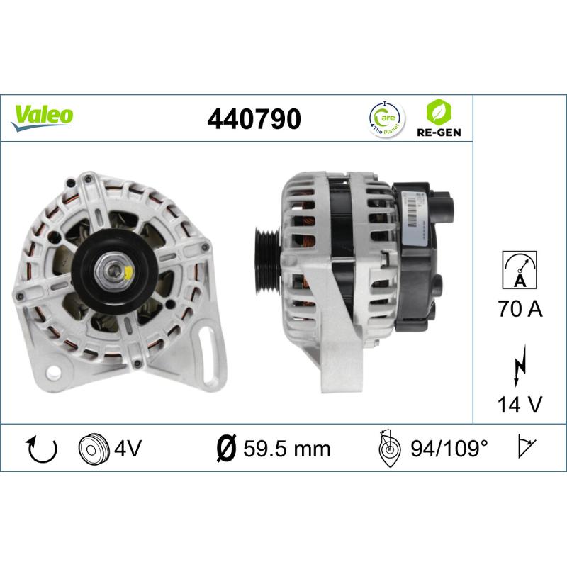 Alternateur VALEO 440790 - Visuel 1