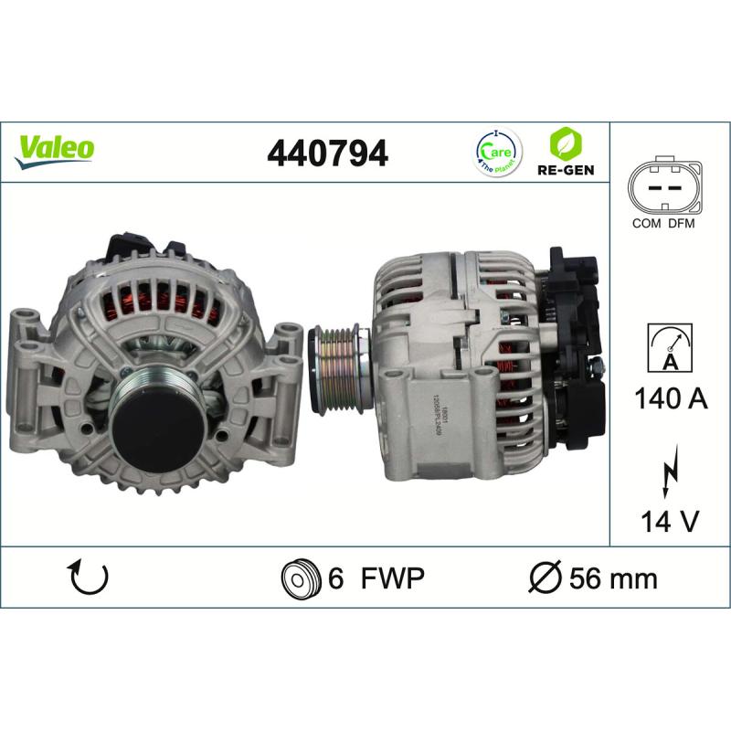 Alternateur VALEO 440794 - Visuel 1