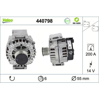 Alternateur VALEO OEM A0009068806