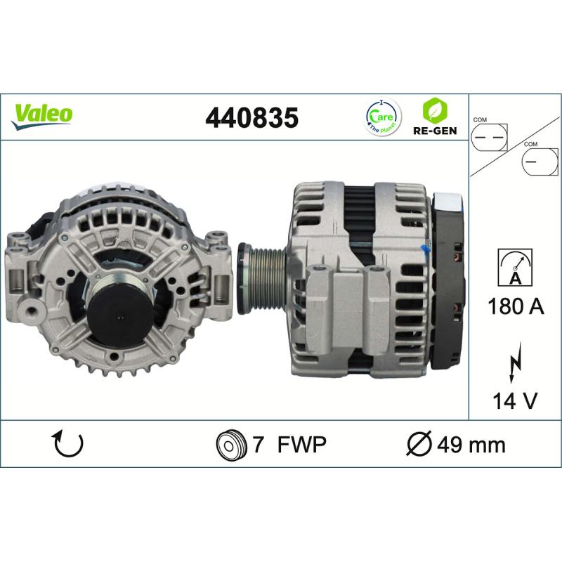 Alternateur VALEO 440835 - Visuel 1