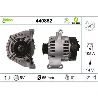 Alternateur VALEO OEM 51714792