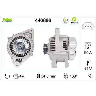 Alternateur VALEO OEM 2706023020