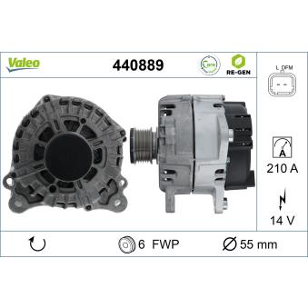Alternateur VALEO OEM 8200404638