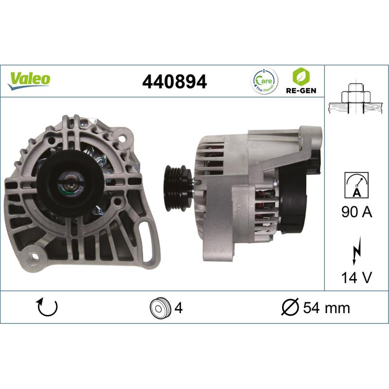 Alternateur VALEO 440894 - Visuel 1