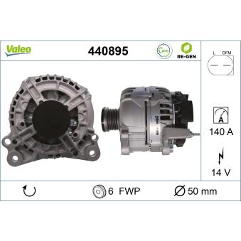 Alternateur VALEO OEM 03F903023F