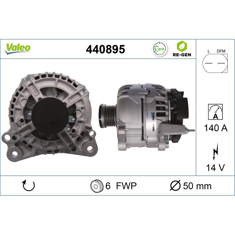 Alternateur VALEO 440895 - Visuel 1