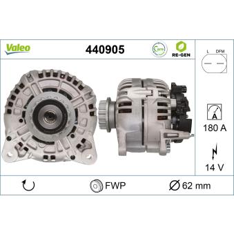 Alternateur VALEO OEM 22903028BX