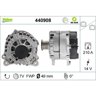 Alternateur VALEO OEM 8200404465