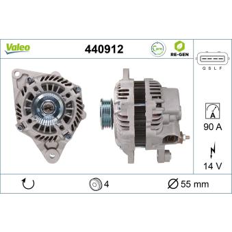 Alternateur VALEO OEM 1800A052