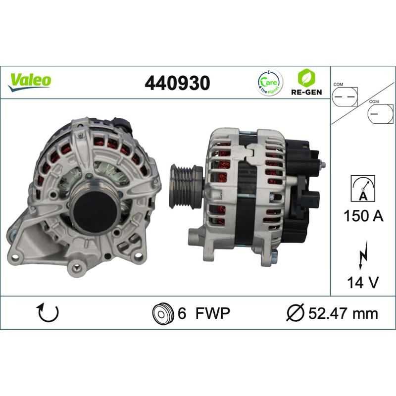 Alternateur VALEO 440930 - Visuel 1