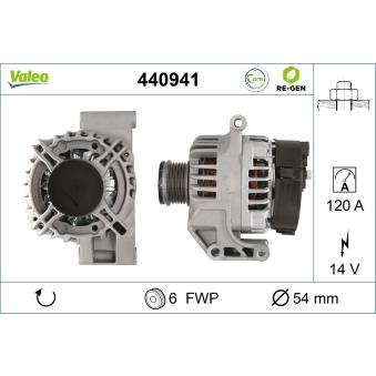 Alternateur VALEO OEM 93183381