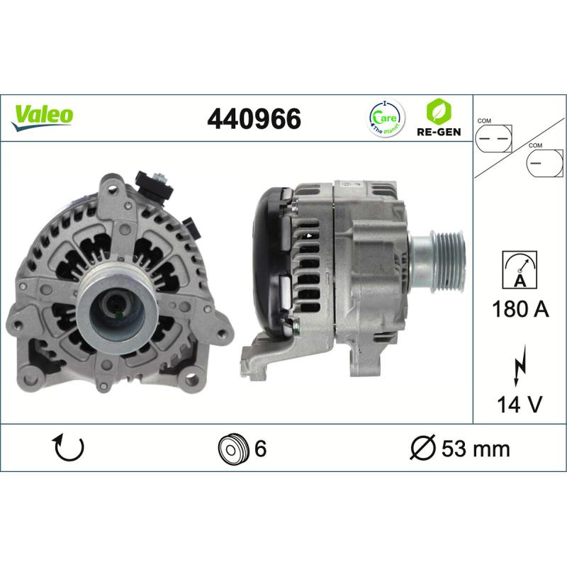 Alternateur VALEO 440966 - Visuel 1