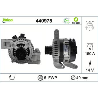 Alternateur VALEO OEM 3M5T10300NB