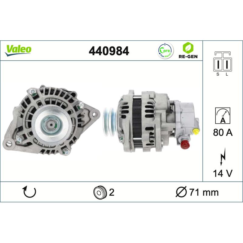 Alternateur VALEO 440984 - Visuel 1