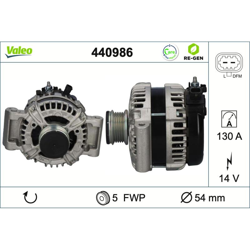 Alternateur VALEO 440986 - Visuel 1
