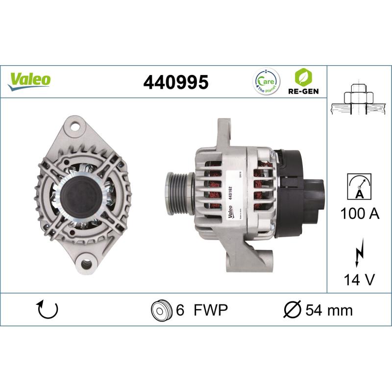 Alternateur VALEO 440995 - Visuel 1
