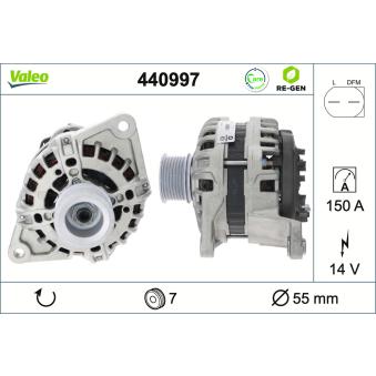Alternateur VALEO OEM 504385134