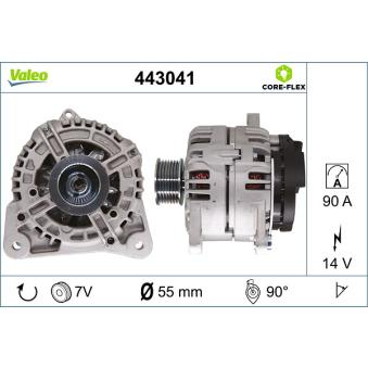 Alternateur VALEO OEM 8200429898