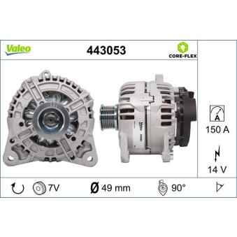 Alternateur VALEO [443053]