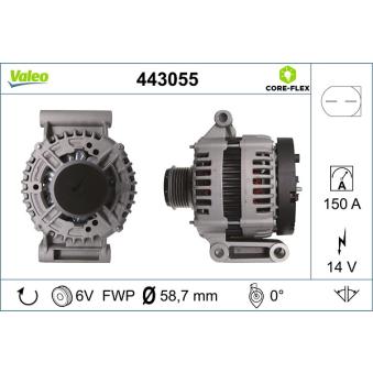 Alternateur VALEO OEM 1404791